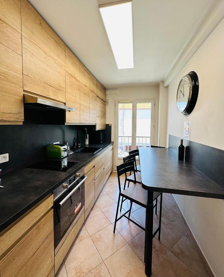 The Nice - 3 Rooms, 3Air Cond, 3Tv, 3Fans, 2 Wc, Wifi Everywhere 5Min Aeroport, Train, Beach, 1Min Tram, 15 Min Centre, Port, Parking Possible Exteriör bild