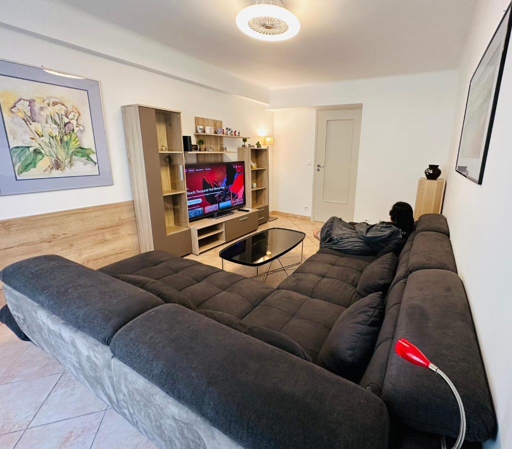 The Nice - 3 Rooms, 3Air Cond, 3Tv, 3Fans, 2 Wc, Wifi Everywhere 5Min Aeroport, Train, Beach, 1Min Tram, 15 Min Centre, Port, Parking Possible Exteriör bild
