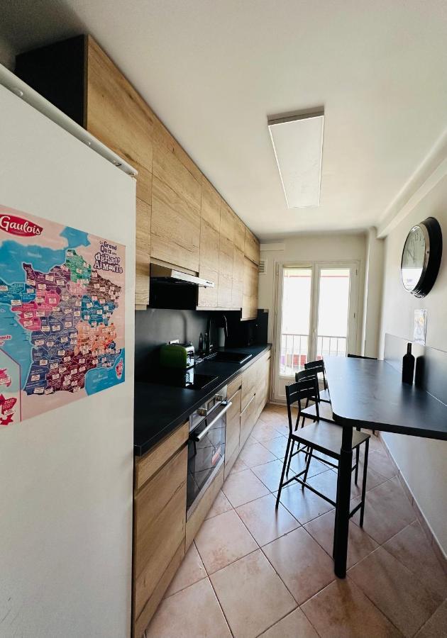 The Nice - 3 Rooms, 3Air Cond, 3Tv, 3Fans, 2 Wc, Wifi Everywhere 5Min Aeroport, Train, Beach, 1Min Tram, 15 Min Centre, Port, Parking Possible Exteriör bild