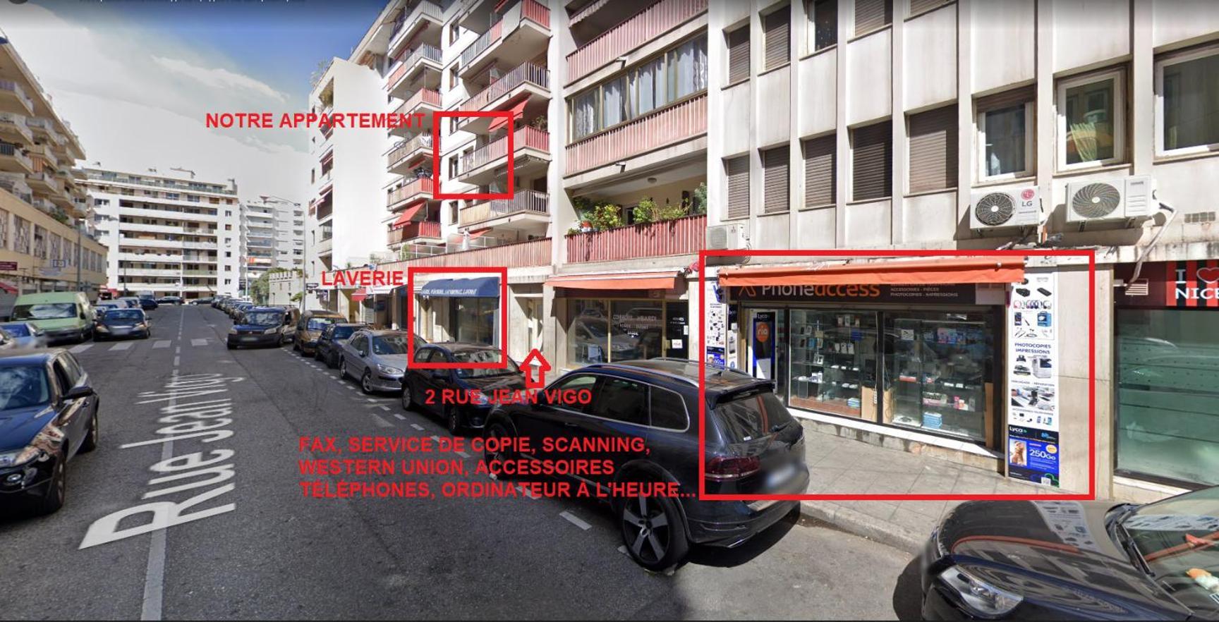 The Nice - 3 Rooms, 3Air Cond, 3Tv, 3Fans, 2 Wc, Wifi Everywhere 5Min Aeroport, Train, Beach, 1Min Tram, 15 Min Centre, Port, Parking Possible Exteriör bild